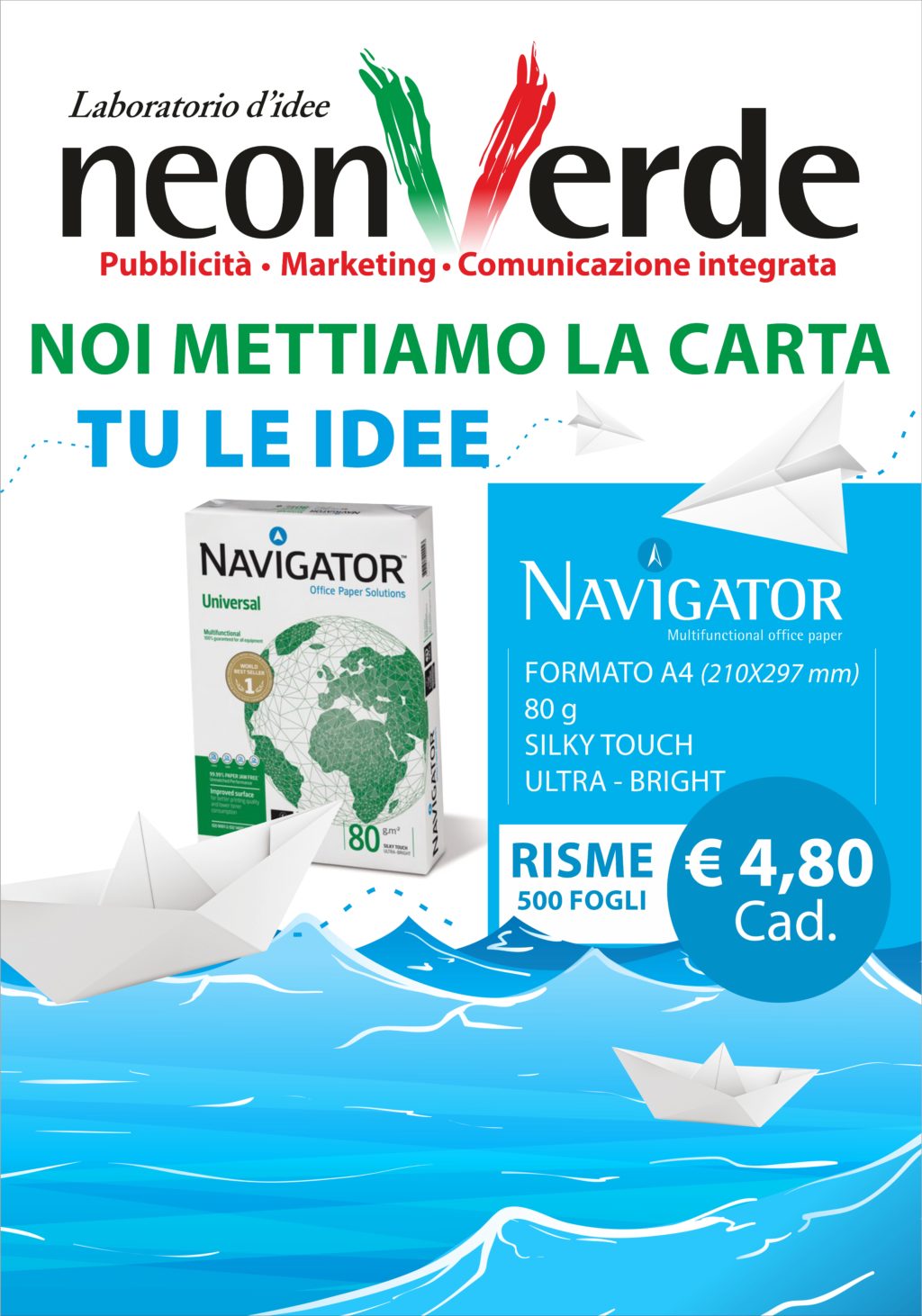 offerta risme fogli a4